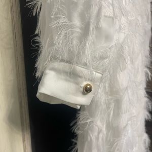 Cute white dress for wedding or rehearsal dinner!